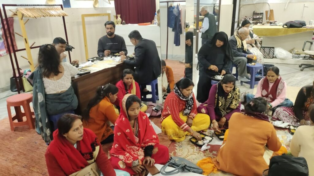 Reviving Chikankari: MWS Artisans' Enriching Exposure Visit to Lucknow’s Raghuwanshi Design Studio